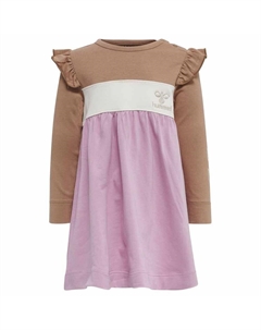 Платье с длинным рукавом Jamila, розовый Hummel