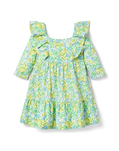 Платье Floral Dress, цвет Multi Color Janie and jack