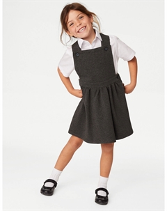 Школьный сарафан из джерси для девочек (2–12 лет), серый Marks & spencer