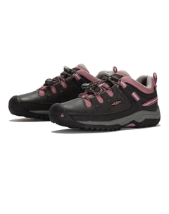 Кроссовки Targhee Low Waterproof Kids Hiking, серый Keen