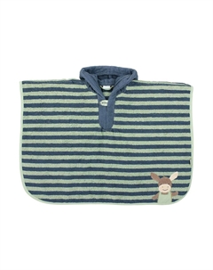 Халат PONCHO EMMILIUS, цвет mittelblau Sterntaler