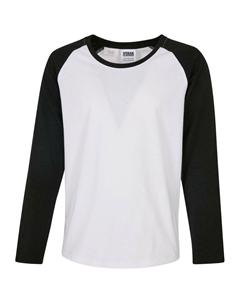 Топ с длинными рукавами CONTRAST RAGLAN, цвет white/black Urban classics