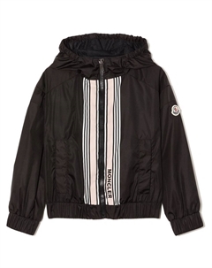 Бомбер Krastil с капюшоном, черный Moncler enfant