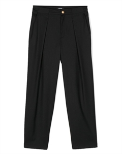 Kids брюки с нашивкой-логотипом, черный Balmain