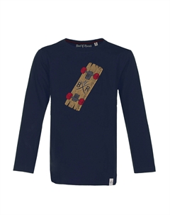 Лонгслив Plank, синий Band of rascals