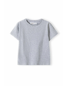 Футболка базовая SHORT SLEEVE, цвет mottled grey Minoti