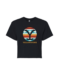 Укороченная футболка Yellowstone Western для юниоров Licensed character