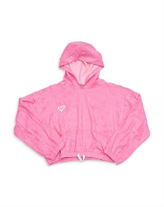 Толстовка с капюшоном Terry для девочек - Little Kid, Big Kid, розовый Shade critters