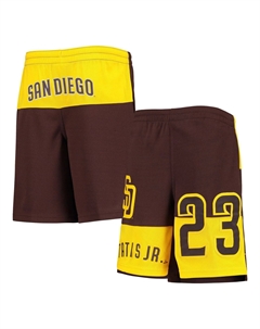 Юность Фернандо Татис-младший Браун Сан-Диего Падрес Пандемониум Шорты с именем и номером Outerstuff