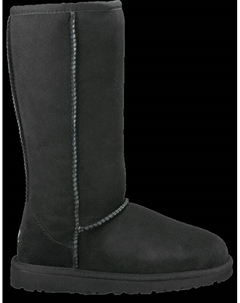 Ботинки Classic Tall Boot Kids 'Black', черный Ugg