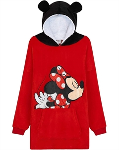 Объемное пончо Минни, красный Disney