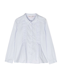 Рубашка со складками, синий Bonpoint