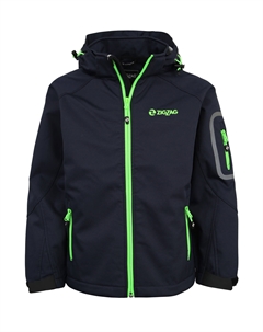 Куртка софтшелл Lewis, цвет blau schwar Zigzag