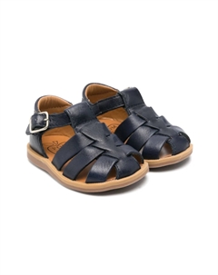 Сандалии с закрытым носком, синий Pom d'api