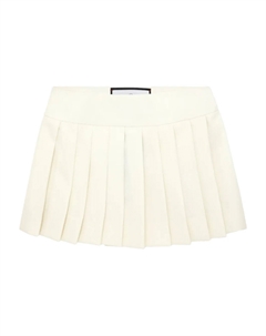 Мини-юбка в складку, белый Philipp plein