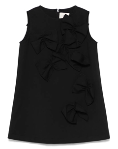 Платье с бантом, черный Simonetta