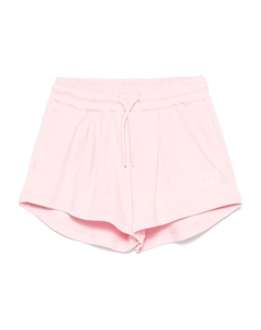 Шорты с логотипом, розовый Msgm kids