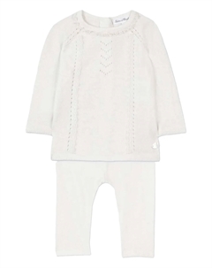 Комплект из топа, брюк и шапки, белый Tartine et chocolat