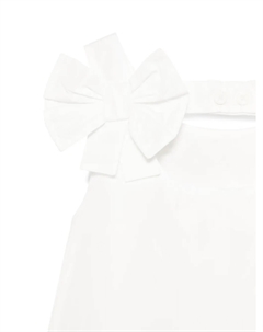 Платье с бантом, белый Simonetta