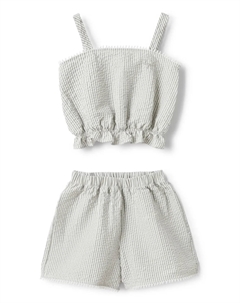 Комплект из футболки и шортов, белый Il gufo