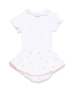 Боди с вышивкой, белый Tartine et chocolat