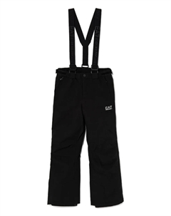 Детский комбинезон с логотипом, черный Emporio armani kids