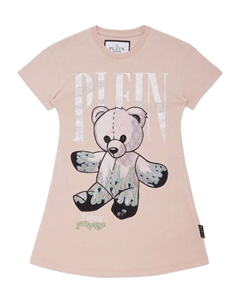 Платье с принтом «Teddy Bear» от, розовый Philipp plein