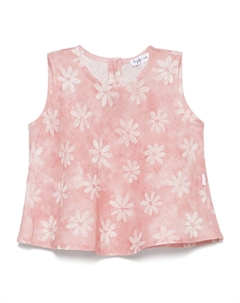 Топ с цветочным принтом, розовый Il gufo