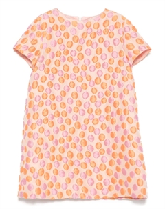 Платье с узором, оранжевый Il gufo