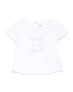 Футболка с принтом, белый Tartine et chocolat