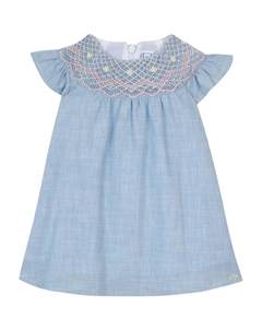 Платье с вышивкой, зеленый Tartine et chocolat