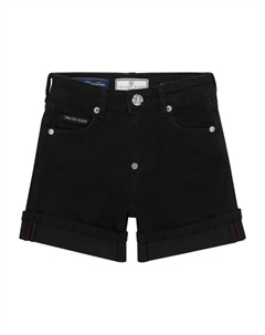 Джинсовые шорты Cuff, черный Philipp plein
