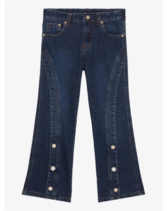Джинсы прямого покроя, синий Roberto cavalli junior
