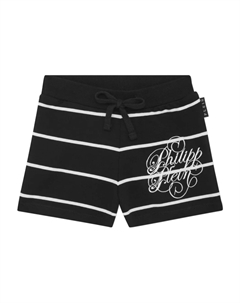 Полосатые шорты, черный Philipp plein