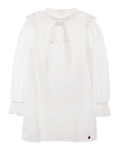 Платье в горошек, белый Bcbg kids