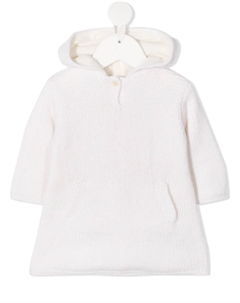 Кашемировое худи с длинными рукавами, белый Bonpoint