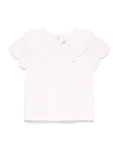 Футболка с оборками, розовый Tartine et chocolat