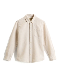 Рубашка в полоску, нейтральный Woolrich