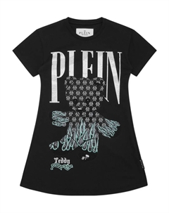 Короткое платье Teddy Bear, черный Philipp plein