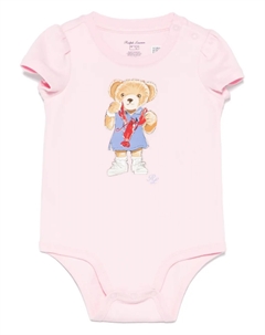 KIDS Боди Polo Bear, розовый Polo ralph lauren