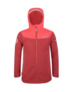 Дождевик Bergen, красный Trollkids