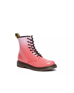 Ботинки 1460 Glitter Ombre — детские, ярко-розовые Dr. martens