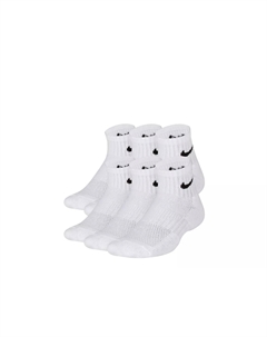 Детские носки Cushioned Ankle Socks — 6 шт., белые Nike