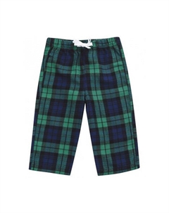 Брюки для отдыха в клетку тартан, зеленый Larkwood