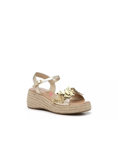 Босоножки Swiftt Wedge Sandal - детские, золотисто-металлические Steve madden