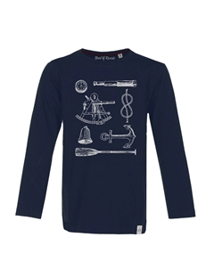 Лонгслив Nautic Tools, синий Band of rascals