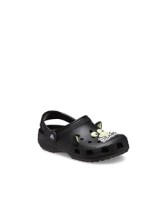 Сабо Glow Black Cat - для детей Crocs