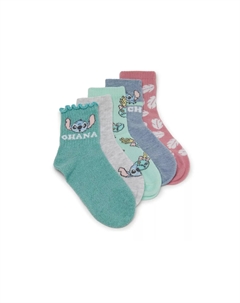 Детские носки Stitch Crew - 5 шт. в упаковке, светло-зеленые High point design