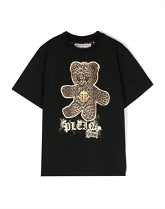 Футболка с принтом Teddy Bear, черный Philipp plein