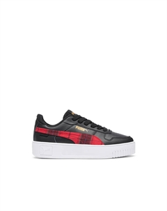 Кроссовки Carina Street Punk Plaid — детские, черные Puma